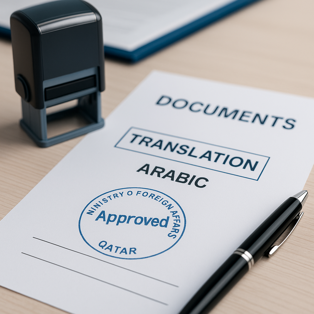 MOFA Requirements for Translated Documents in Qatar (2025 Guide)